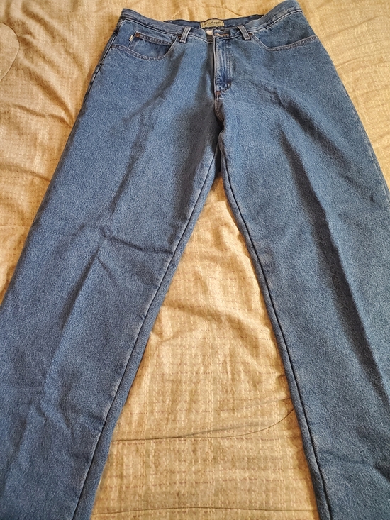 L.L. Bean Other - LL Bean Insulated Jeans Fleece Lined Relaxed Fit Men’s Medium Wash Size 36x34.